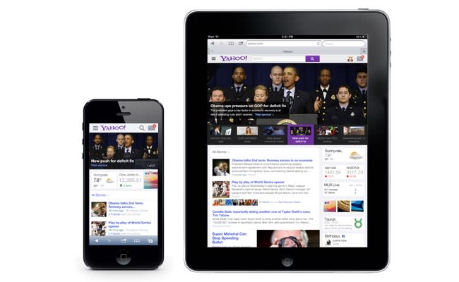 Yahoo Homepage Revamp