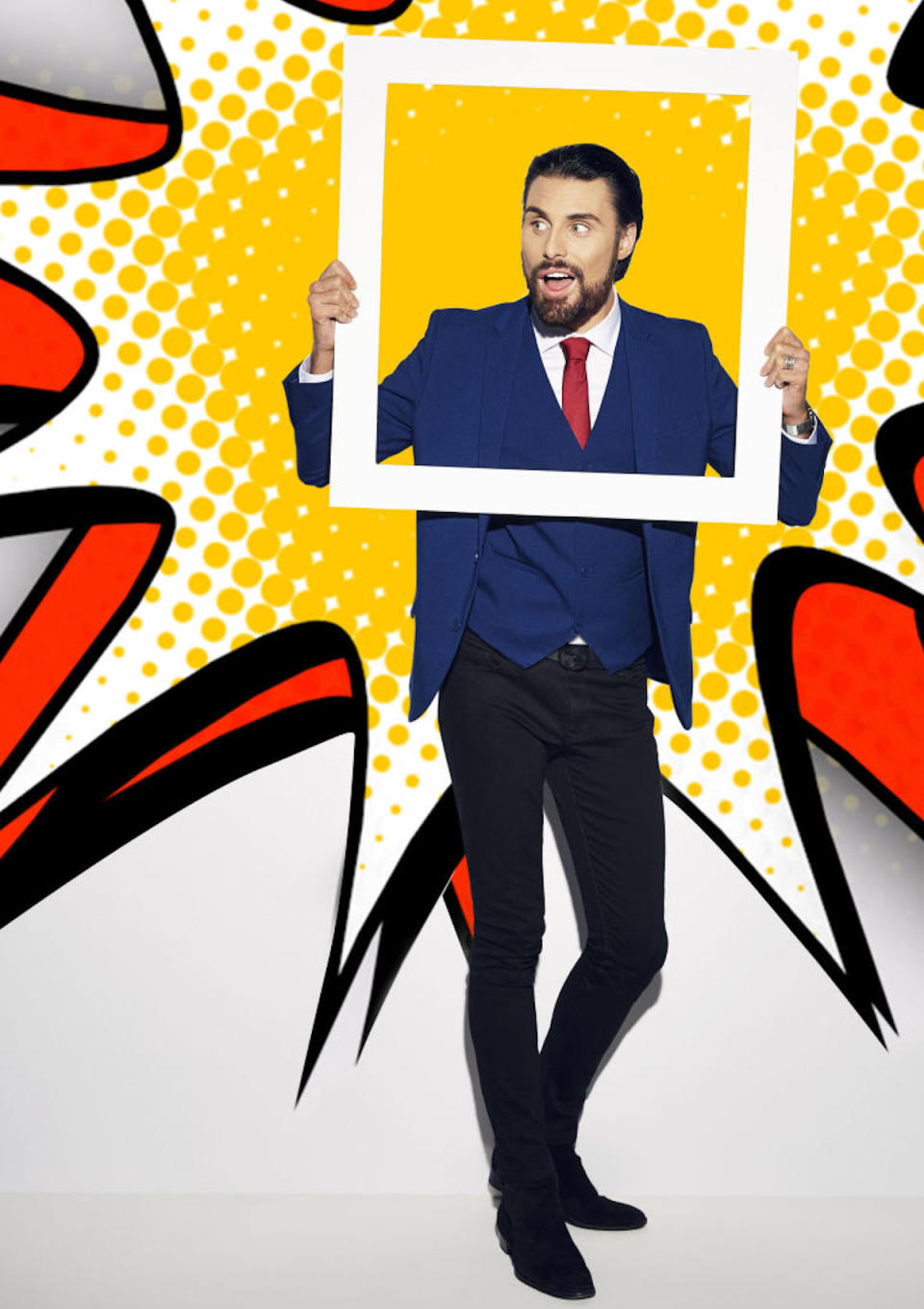 Celebrity Big Brother’s Bit On The Side host: Rylan Clark-Neal (Copyright: Channel 5)