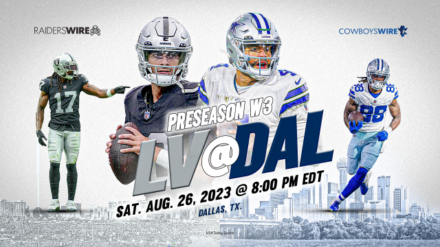 Raiders vs. Cowboys: Time, TV schedule, odds, streaming, how to watch -  Yahoo Sports