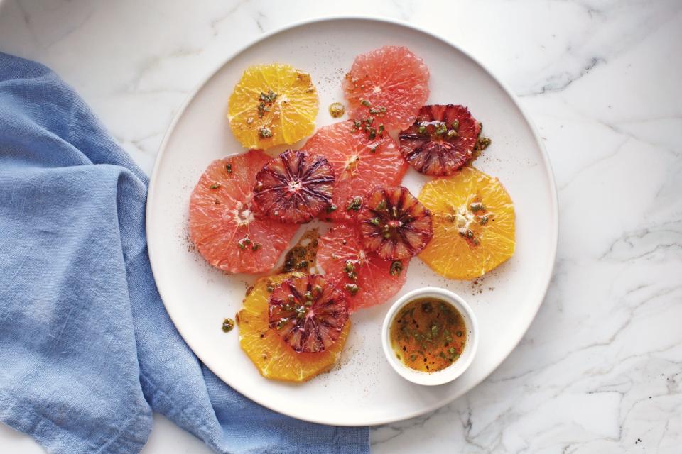 Blood Orange and Grapefruit Salad With Cinnamon