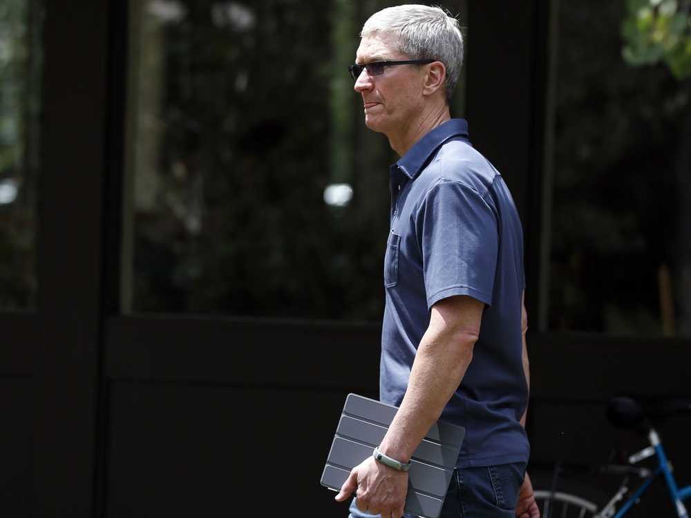 tim cook ipad