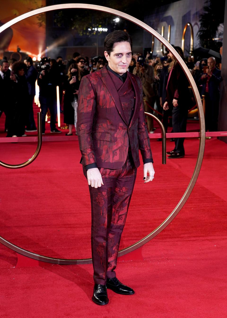 David Dastmalchian attends the London premiere of "Dune."