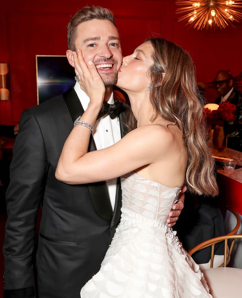 Justin Timberlake and Jessica Biel