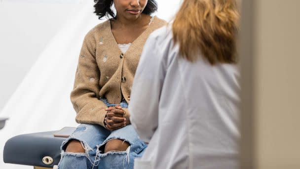 PHOTO: A woman is seen here in an undated stock photo in a doctor's office. (STOCK PHOTO/Getty Images)