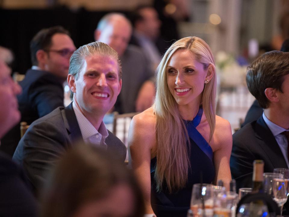 Eric and Lara Trump in 2014