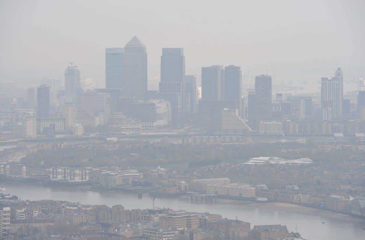 The London smog was caused by a mix of pollution and fog  (Nicholas T Ansell/PA)