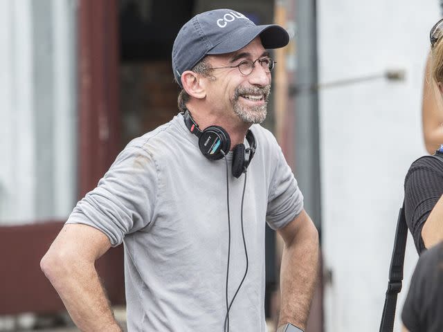 <p>Skip Bolen/CBS/Getty</p> James Hayman on the set of "NCIS: New Orleans'.