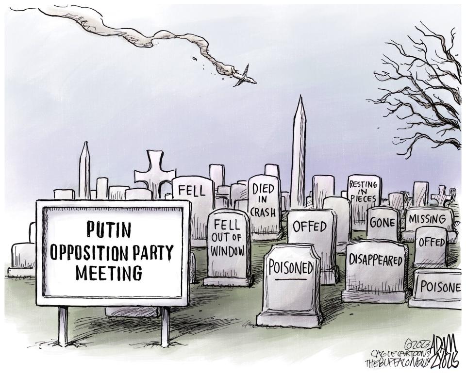 August 29, 2023: Putin's Critics