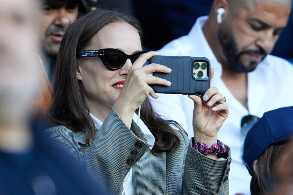 Natalie Portman au Parc des Princes