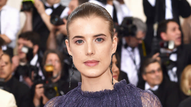 Model Agyness Deyn Got Married This Weekend—and She Didn't Wear White