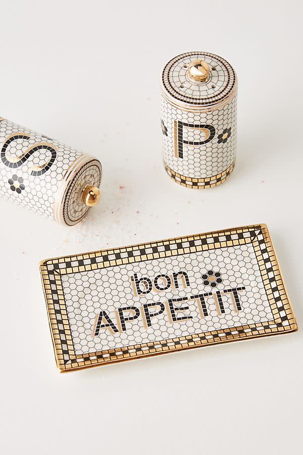 Bistro Tile Salt & Pepper Shakers 