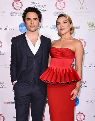 Musician and actor Toby Sebastian has praised his sister Florence Pugh's ability to handle the level of fame she's achieved. 