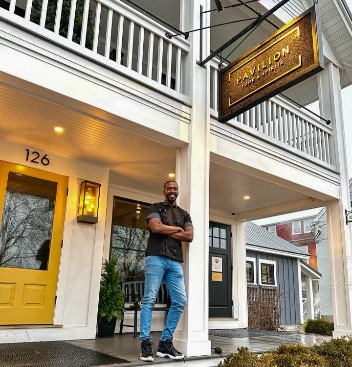 Chef Chris Viaud began operating in Pavilion in Wolfeboro New Hampshire this past spring.