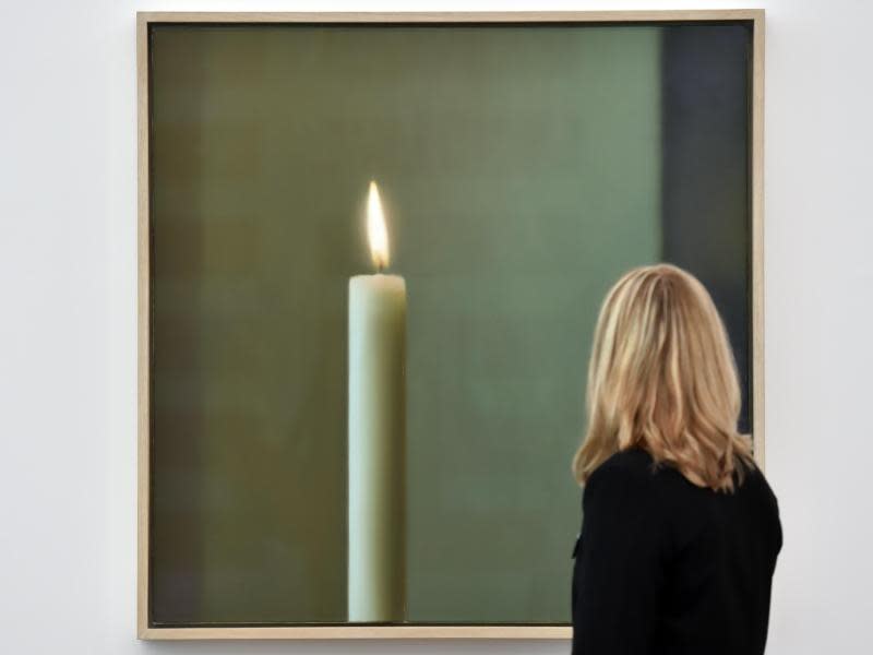 Gerhard Richter, Kerze, 1982. Foto: Uli Deck