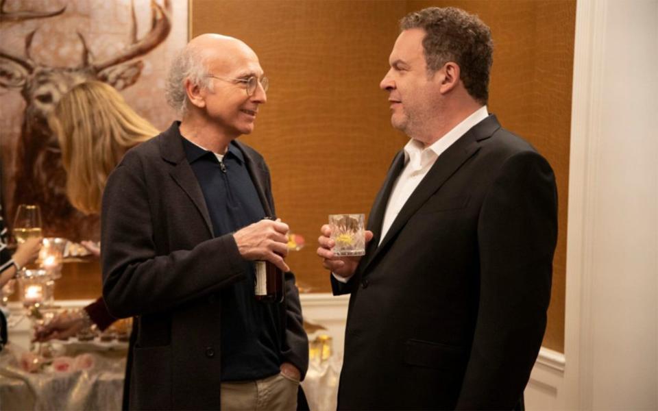 Larry David and Jeff Garlin on 'Curb Your Enthusiasm'