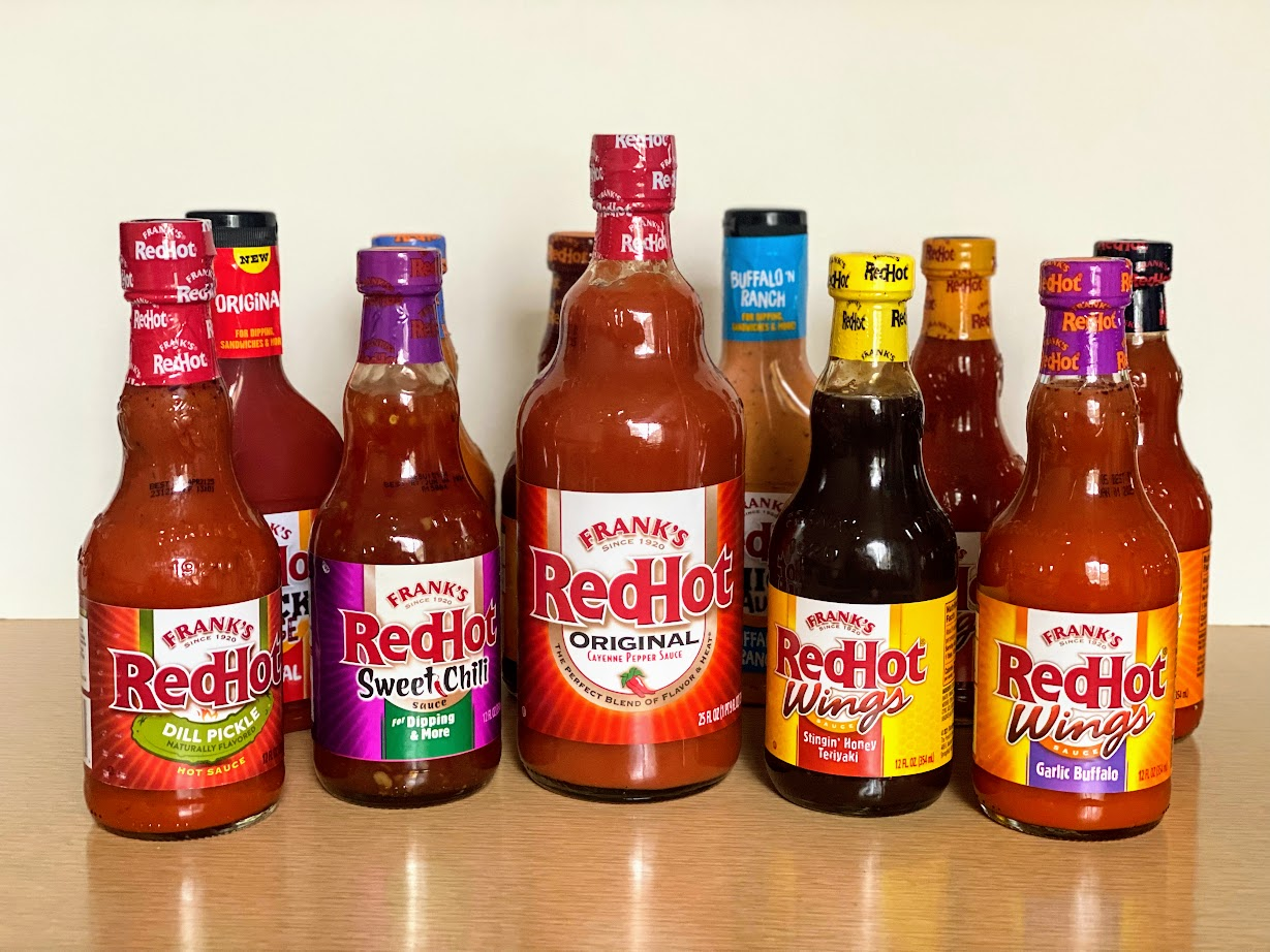 Frank's Red Hot sauces taste test