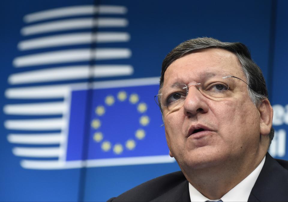 Jose Manuel Barroso during his time as president of the European Commission (Getty)