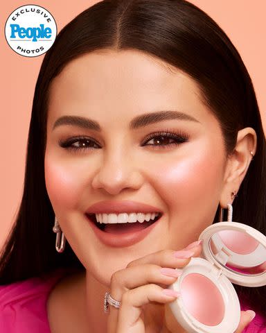 <p>Courtesy of Rare Beauty</p> Selena Gomez for Rare Beauty