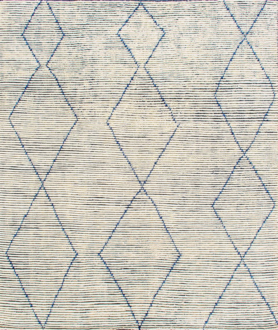 Baha denim rug; price upon request. starkstudiorugs.com