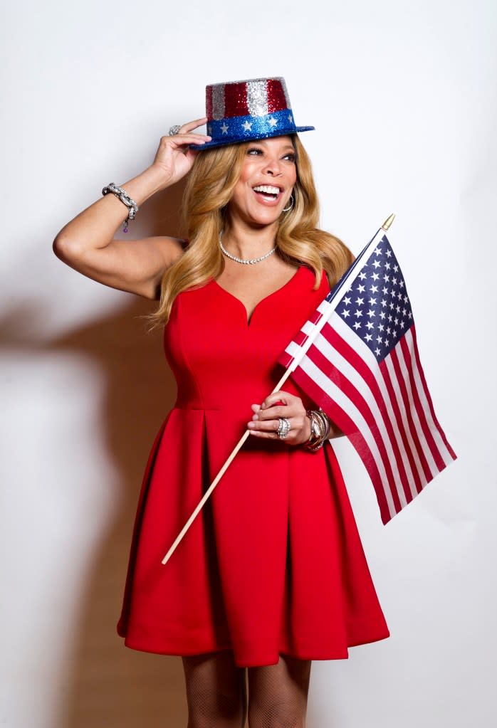 In 2015, Wendy Williams posed for The Post for a patriotic photo shoot. Anne Wermiel/NY Post