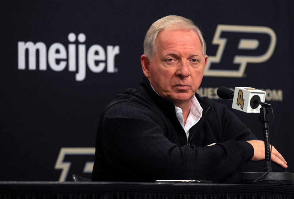 Purdue athletic director Mike Bobinski is strategizing how to account for $22 million in payments to athletes beginning in 2025.