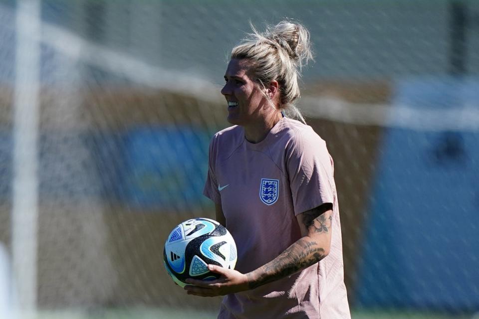 Support: Millie Bright will show England’s backing for a range of social causes at the World Cup (PA)