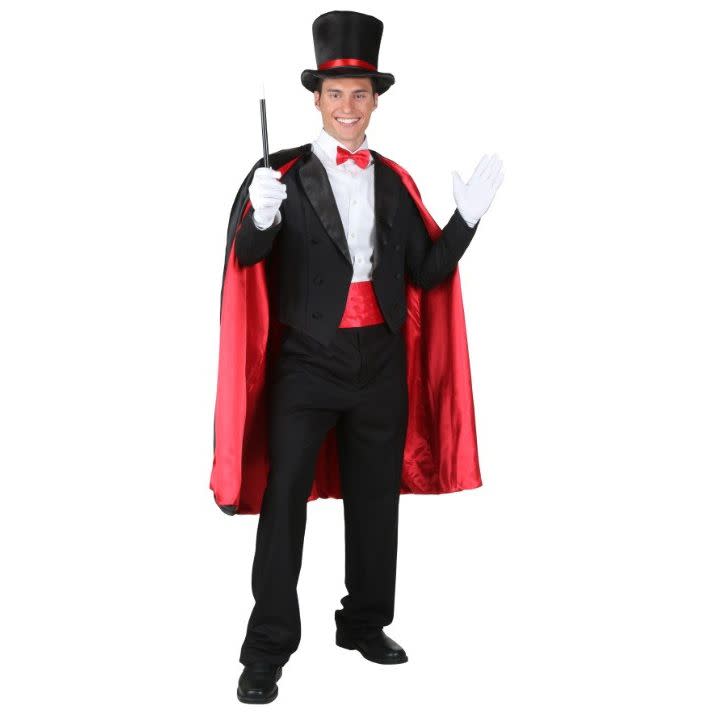 <p><a href="https://go.redirectingat.com?id=74968X1596630&url=https%3A%2F%2Fwww.halloweencostumes.com%2Fadult-magic-magician-costume.html&sref=https%3A%2F%2Fwww.townandcountrymag.com%2Fstyle%2Ffashion-trends%2Fg28676625%2Fwork-appropriate-halloween-costumes%2F" rel="nofollow noopener" target="_blank" data-ylk="slk:Shop Now;elm:context_link;itc:0;sec:content-canvas" class="link rapid-noclick-resp">Shop Now</a></p><p>Adult Magic Magician Costume</p><p>$44.99</p><p>halloweencostumes.com</p>