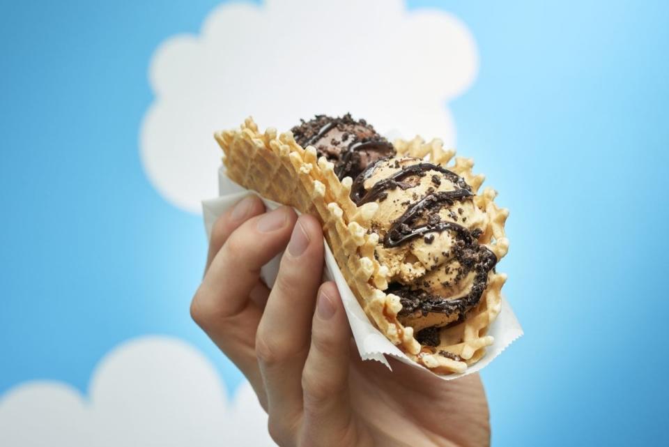 Ben And Jerry's just announced that on 4/20 they will release Chill-acos, but Choco Tacos already exist, man!