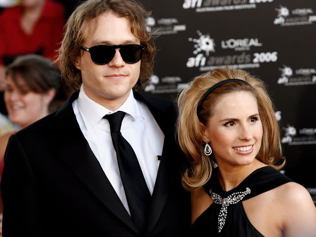 <p>Simon Fergusson/Getty</p> Heath Ledger and sister Kate Ledger at the L'Oreal Paris 2006 AFI Awards on Dec. 7, 2006, in Melbourne, Australia.