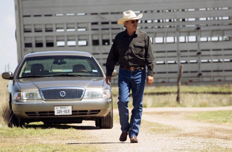 This image released by CBS Films shows Jeff Bridges in a scene from "Hell or High Water." Bridges was nominated for an Oscar for best supporting actor on Tuesday, Jan. 24, 2017, for his work in the film. The 89th Academy Awards will take place on Feb. 26. (Lorey Sebastian/CBS Films via AP)