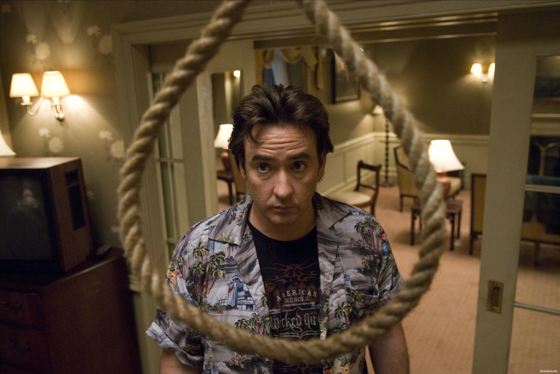 John Cusack in a scene from 1408