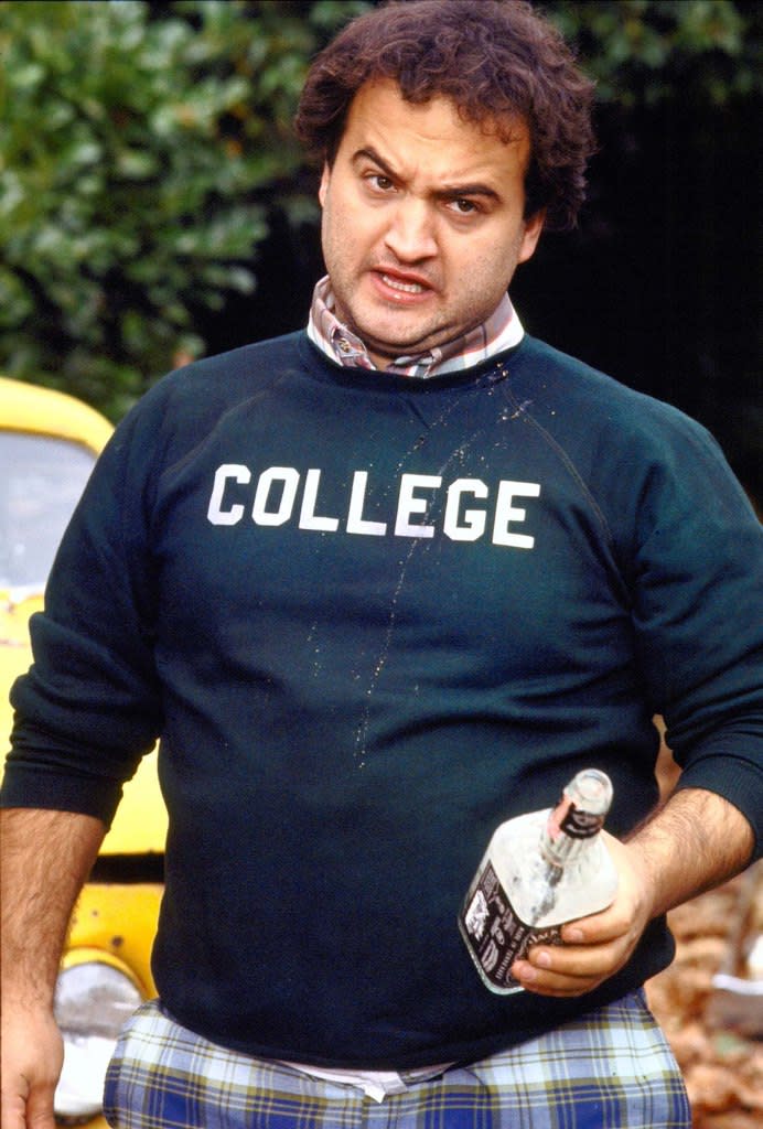 John Belushi in “Animal House” in 1978. Courtesy Everett Collection