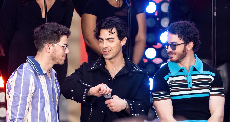 Nick, Joe and Kevin Jonas