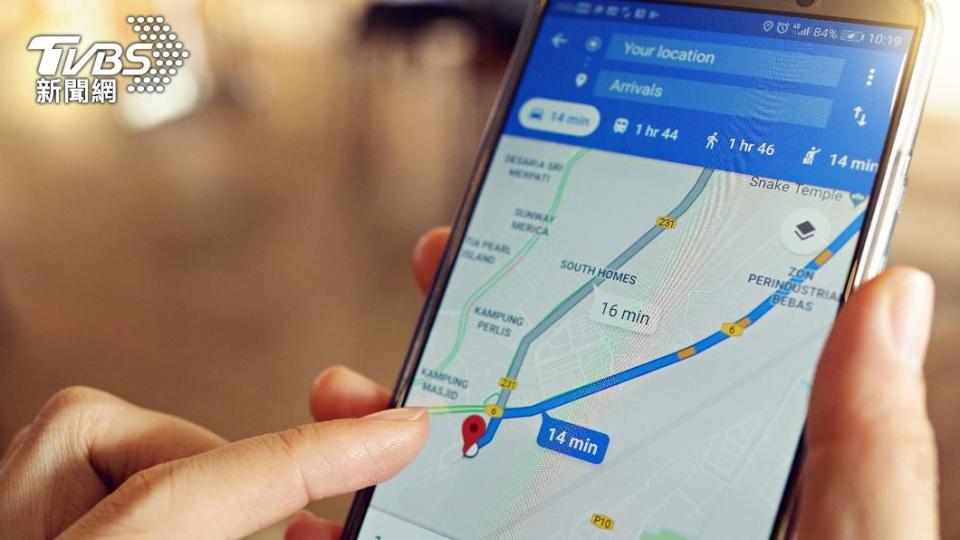 Google Maps是許多人愛用的地圖導航服務。（示意圖／shutterstock達志影像）