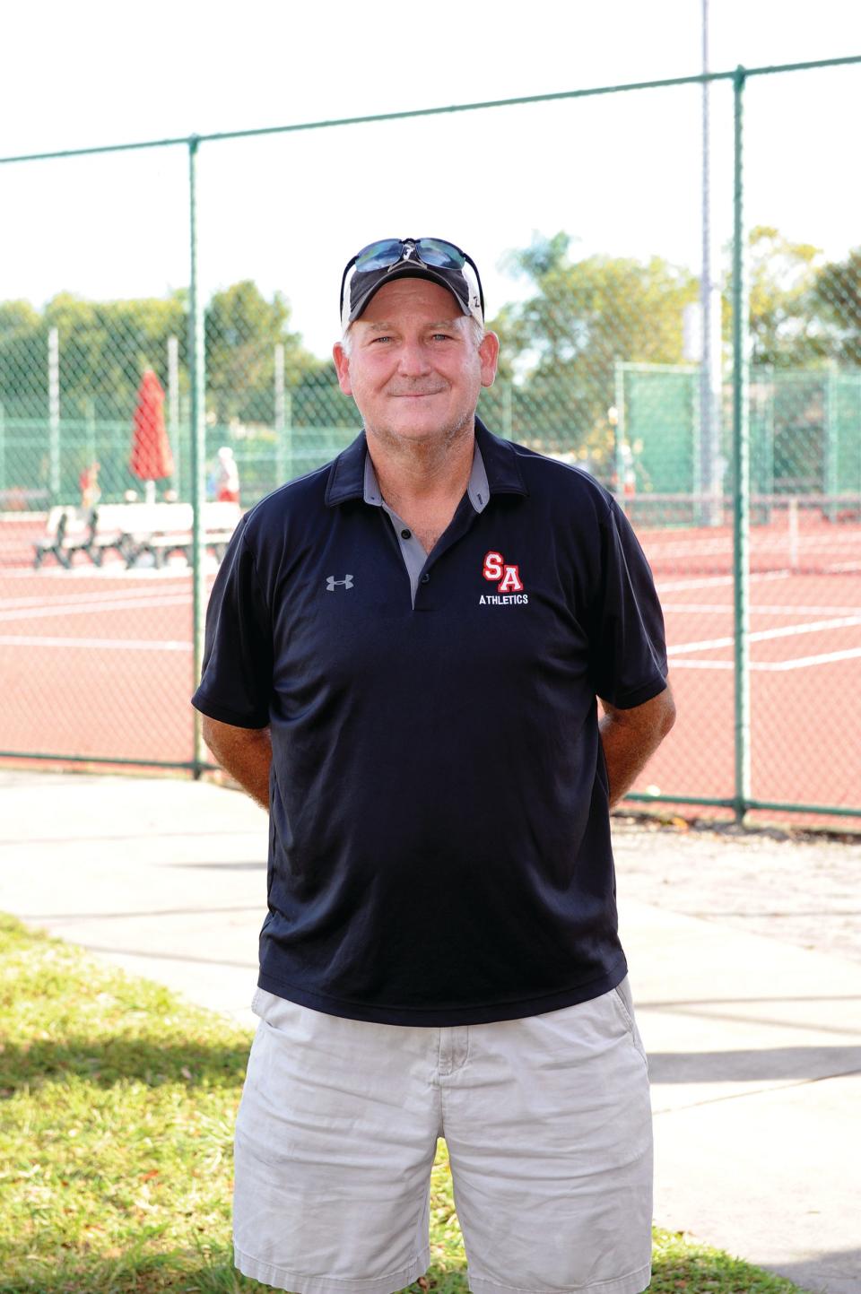 St. Andrew's Reid Rafter is the 2021 Palm Beach Post Boys Tennis Coach of the Year.