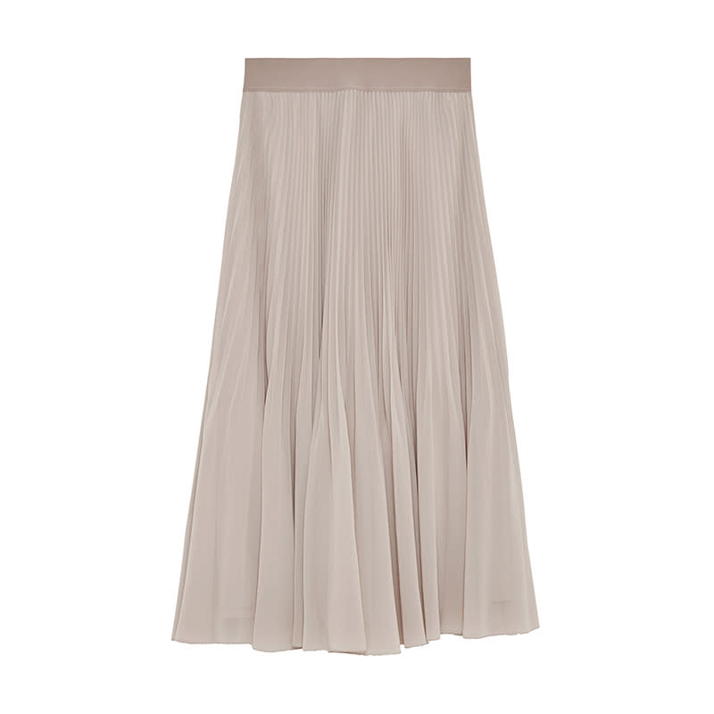 <a rel="nofollow noopener" href="https://www.aritzia.com/us/en/product/terre-skirt/61851.html?dwvar_61851_color=1274" target="_blank" data-ylk="slk:Terre Skirt, Wilfred, $150A floaty pleated midi skirt is flattering on all body types and never fails to appear elegant and romantic.;elm:context_link;itc:0;sec:content-canvas" class="link ">Terre Skirt, Wilfred, $150<p>A floaty pleated midi skirt is flattering on all body types and never fails to appear elegant and romantic.</p> </a><p> <strong>Related Articles</strong> <ul> <li><a rel="nofollow noopener" href="http://thezoereport.com/fashion/style-tips/box-of-style-ways-to-wear-cape-trend/?utm_source=yahoo&utm_medium=syndication" target="_blank" data-ylk="slk:The Key Styling Piece Your Wardrobe Needs;elm:context_link;itc:0;sec:content-canvas" class="link ">The Key Styling Piece Your Wardrobe Needs</a></li><li><a rel="nofollow noopener" href="http://thezoereport.com/living/work/7-things-wealthy-women-money-can/?utm_source=yahoo&utm_medium=syndication" target="_blank" data-ylk="slk:7 Things Wealthy Women Do With Their Money That You Can Do, Too;elm:context_link;itc:0;sec:content-canvas" class="link ">7 Things Wealthy Women Do With Their Money That You Can Do, Too</a></li><li><a rel="nofollow noopener" href="http://thezoereport.com/living/relationships/breaking-up-with-best-friend/?utm_source=yahoo&utm_medium=syndication" target="_blank" data-ylk="slk:Why Bestie Breakups Hurt More Than Those With A Significant Other;elm:context_link;itc:0;sec:content-canvas" class="link ">Why Bestie Breakups Hurt More Than Those With A Significant Other</a></li> </ul> </p>