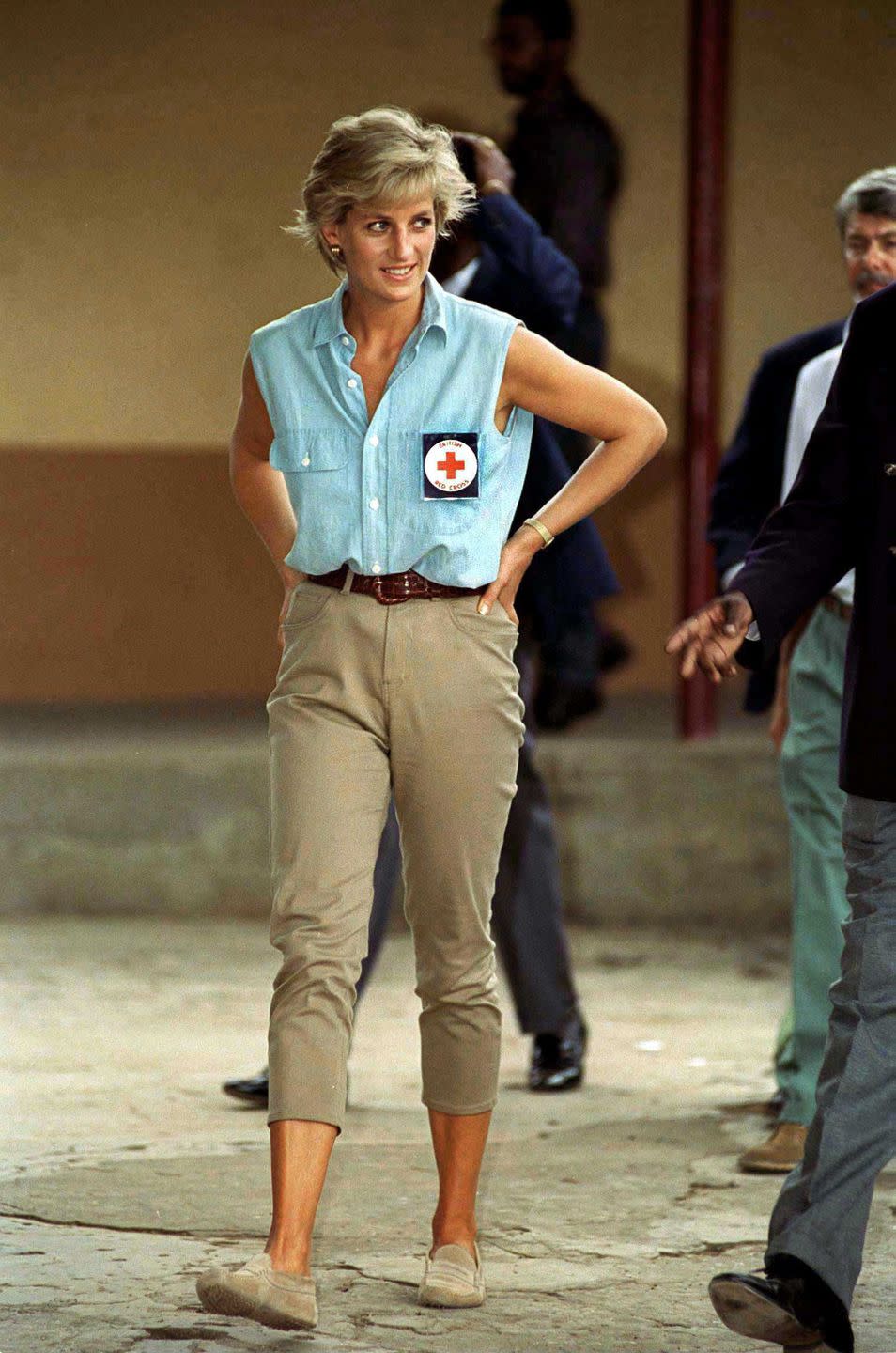 princess diana in angola