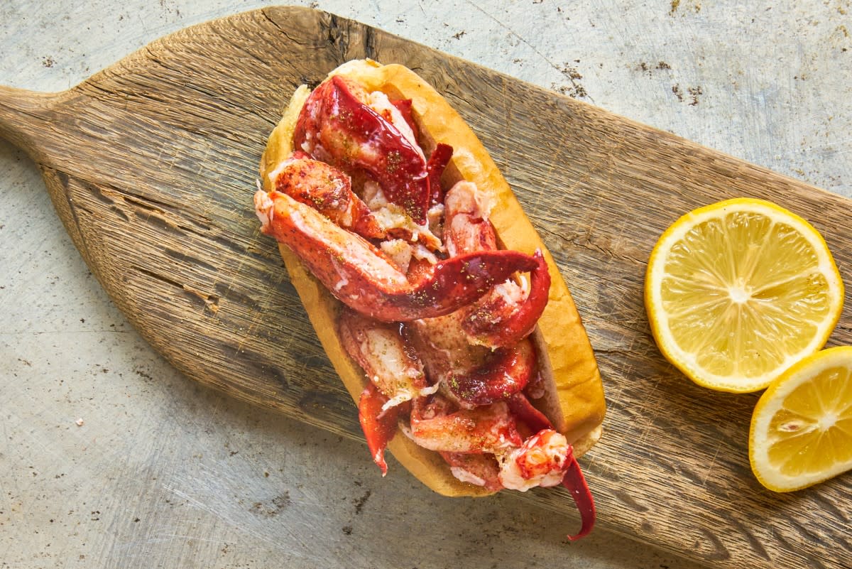 Famous classic lobster roll. (PHOTO: Luke's Lobster Singapore)