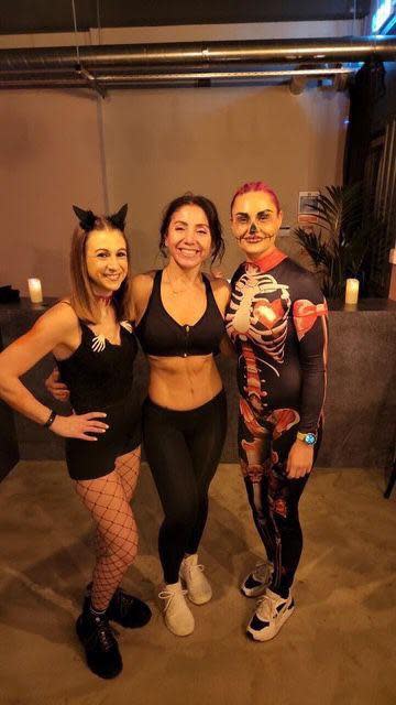 Bury Times: Sebla Cadirci, at the Luv Fitness Halloween party 