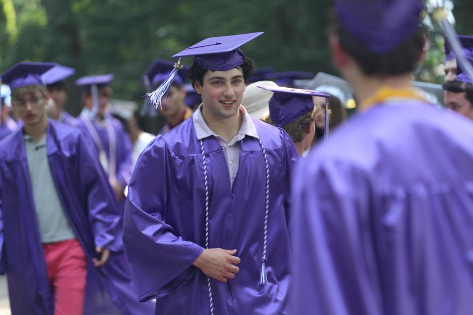 John Jay High School Class of 2024 commencement ceremony at Caramoor Center for Music and Arts in Katonah, June 18, 2024.