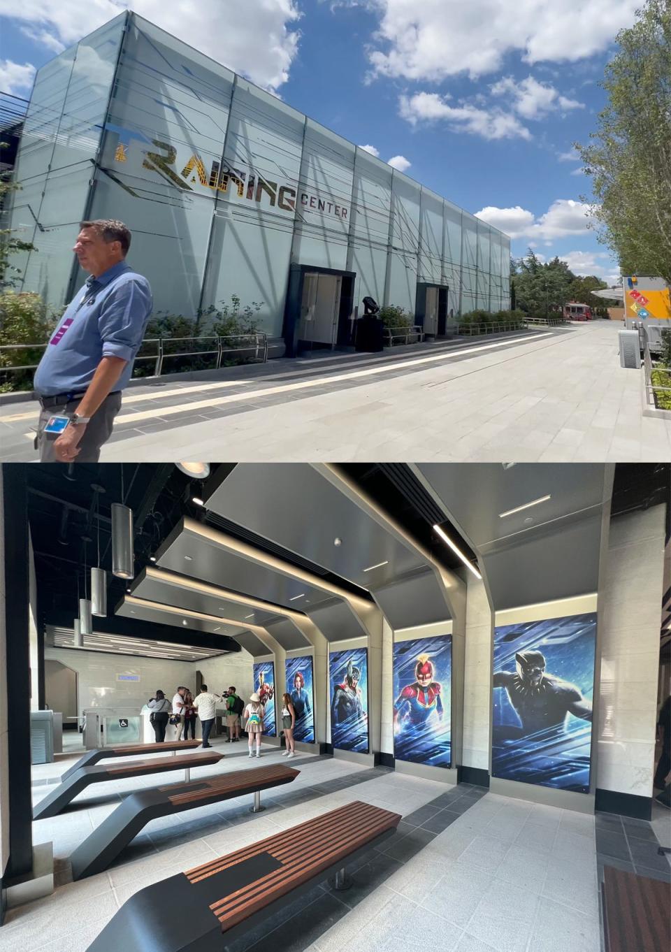 Avengers Campus training center at Disneyland Paris