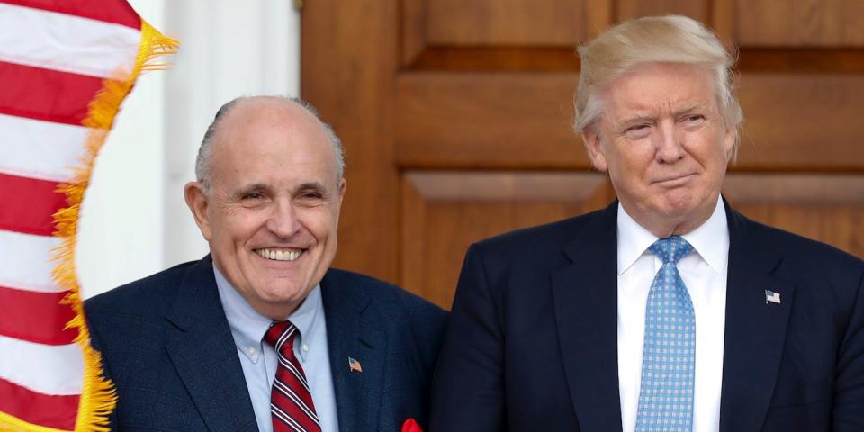 Donald Trump Rudy Giuliani