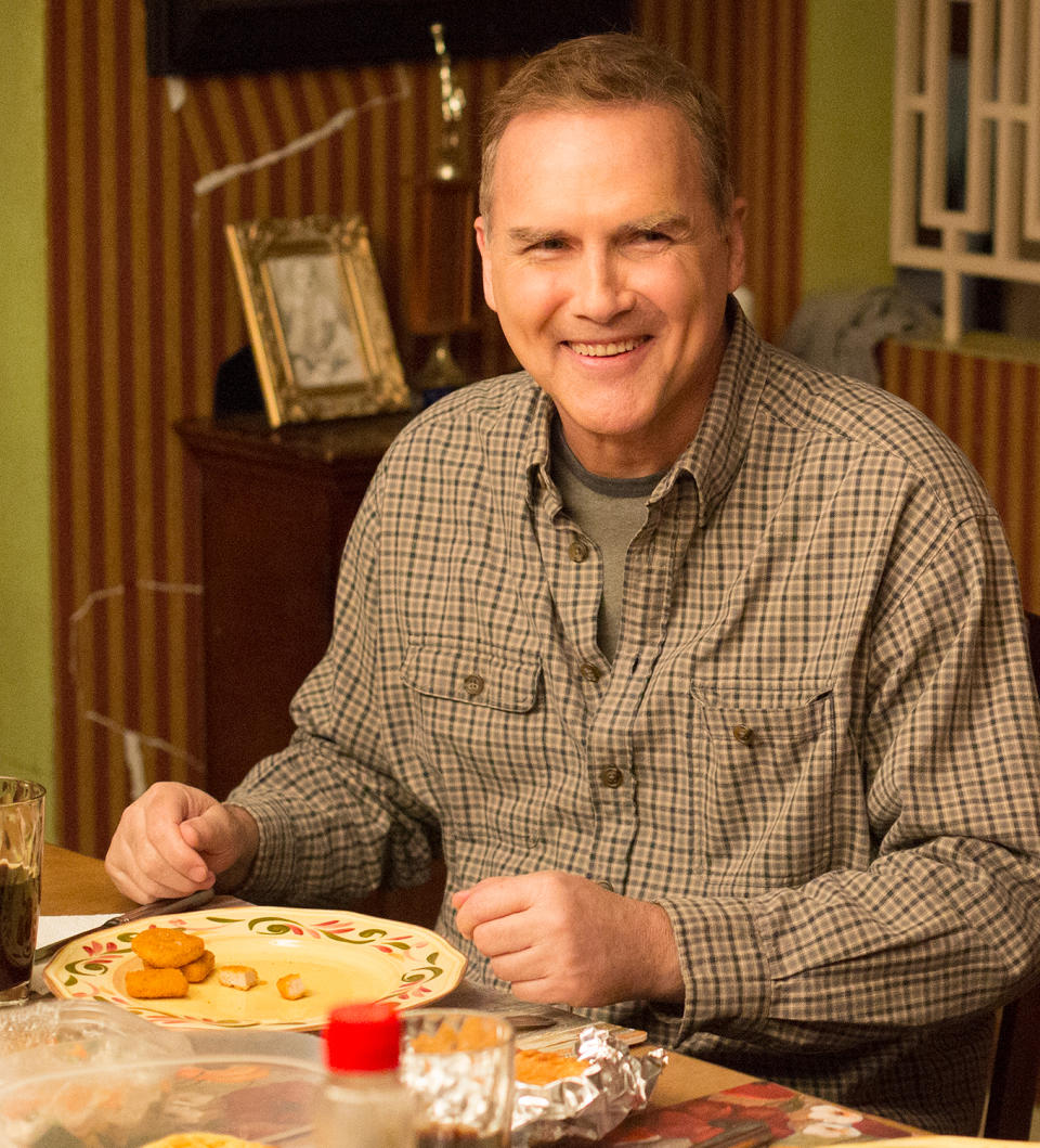 <p>From 2010 to 2018, Macdonald had a recurring role as Mike's off-color brother Rusty. "You might want a box of tissues nearby when you watch my attempt at acting," <a href="https://www.tvguide.com/news/norm-macdonald-gets-1026084/" rel="nofollow noopener" target="_blank" data-ylk="slk:he joked to TV Guide;elm:context_link;itc:0;sec:content-canvas" class="link ">he joked to <em>TV Guide</em></a> ahead of his series debut.</p>