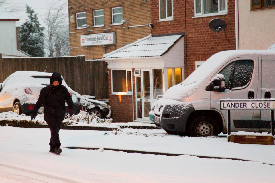 In pictures: Snow blankets Britain