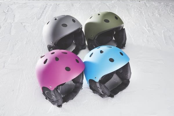 Adult and child Certified EN1077 approved helmets range from $19.99 to $24.99. Photo: Aldi (supplied).  