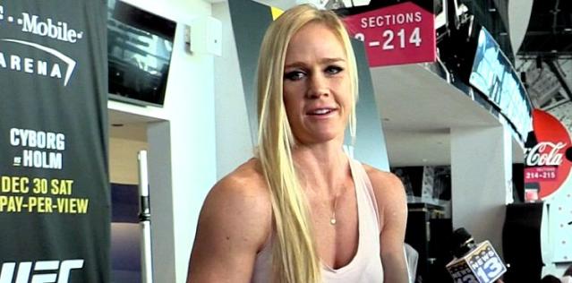 Holly Holm UFC 219 Media Day