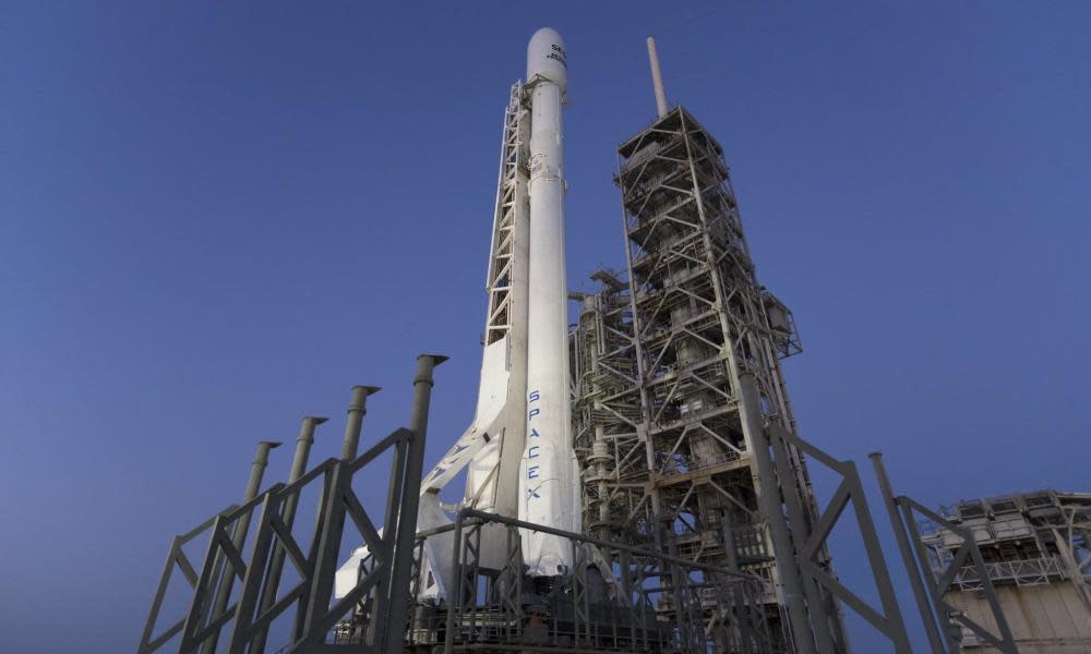 Elon Musk called the launch ‘a milestone in the history of space’.