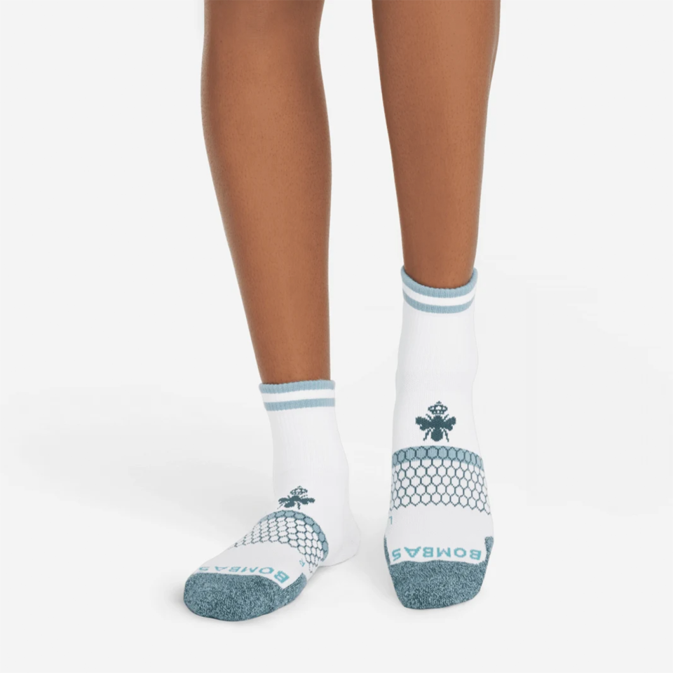 <p><a href="https://go.redirectingat.com?id=74968X1596630&url=https%3A%2F%2Fbombas.com%2Fproducts%2Fvenus-williams-x-bombas-quarter-sock-3-pack%3Fvariant%3Dpink-mango-mix%26size%3Dm&sref=https%3A%2F%2F" rel="nofollow noopener" target="_blank" data-ylk="slk:Shop Now;elm:context_link;itc:0;sec:content-canvas" class="link ">Shop Now</a></p><p>Venus Williams x Bombas Quarter Sock 3-Pack</p><p>bombas.com</p><p>$57.00</p>