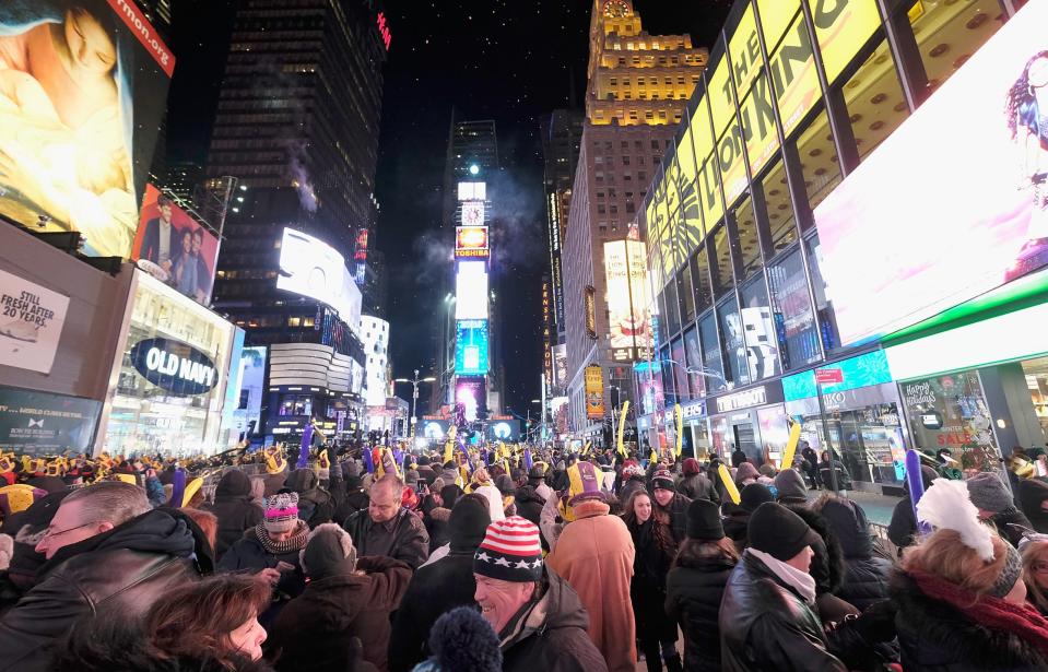 In New York ist das Böllern an Silvester untersagt. - Copyright: Dimitrios Kambouris/Getty Images