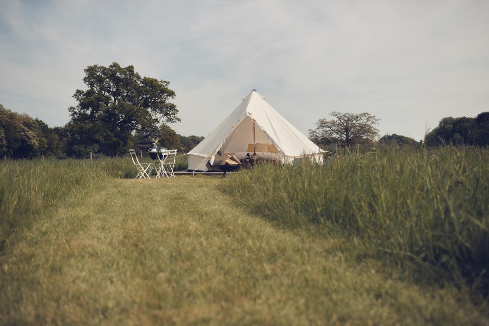 Urban escape at Home Farm Glamping, Hertfordshire